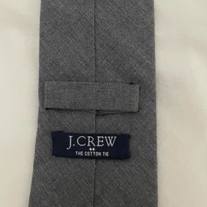 J crew gray tie
